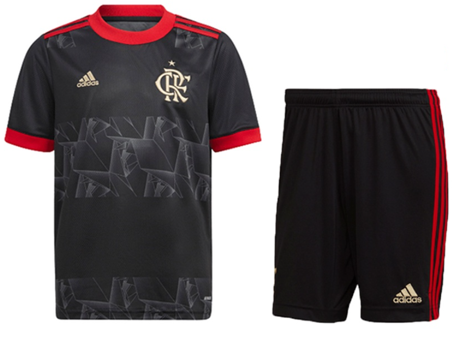 Kit infantil III Flamengo 2021 2022 Adidas oficial